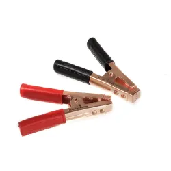 Krokodylki 400A 2szt Maclean MCE36 R/B