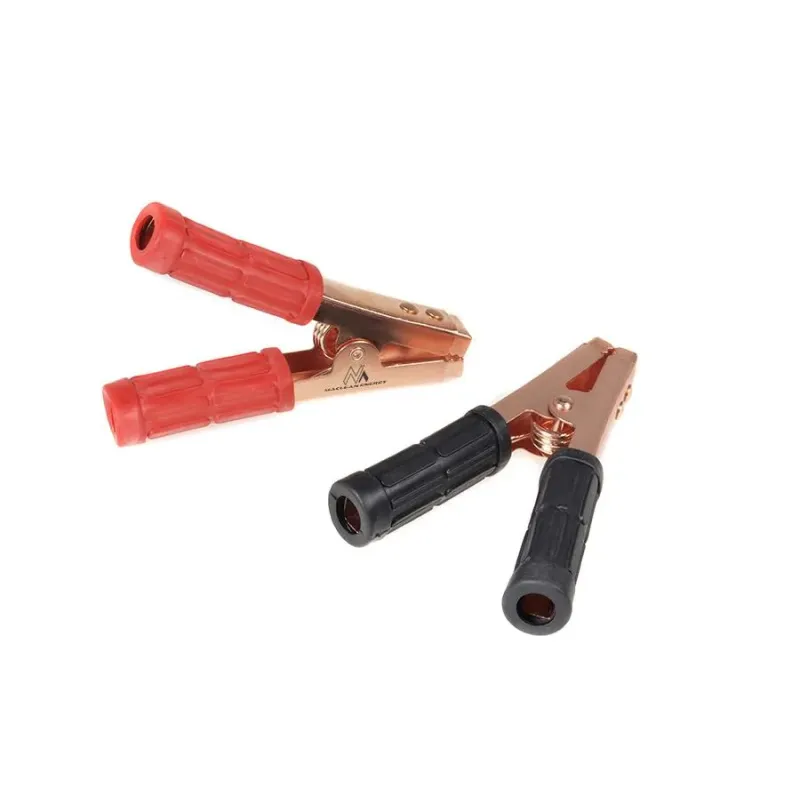 Krokodylki 600A 2szt Maclean MCE37 R/B