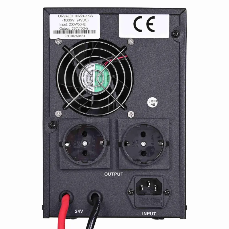 Inwerter ORVALDI INV24-1kW sam moduł mocy do długiej pracy awaryjnej
