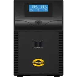 Zasilacz awaryjny UPS ORVALDI i1500 LCD USB line-interactive