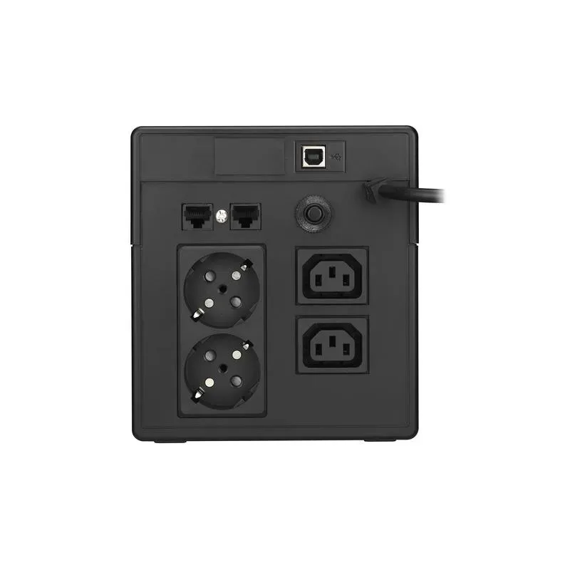 Zasilacz awaryjny UPS Power Walker Line-Interactive 1000VA 2xSCHUKO+2xIEC