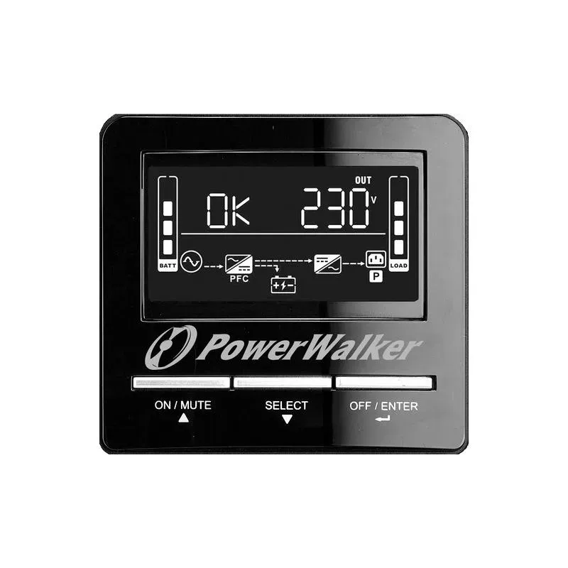Zasilacz awaryjny UPS Power Walker Line-Interactive 1100VA CW FR 3xPL, USB,