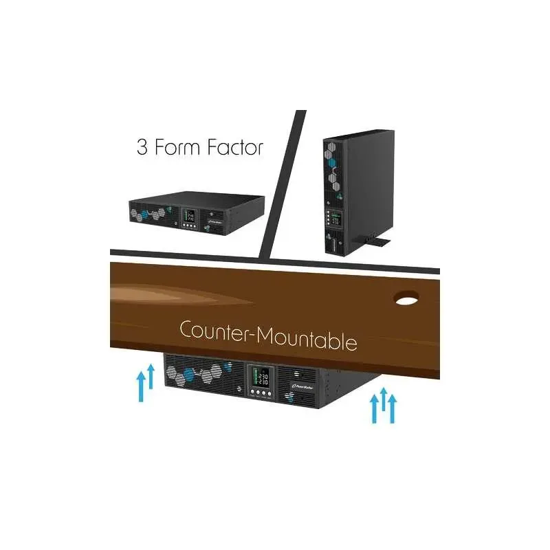 Zasilacz awaryjny UPS Power Walker Line-Interactive 3000VA RLP 8x IEC Out,