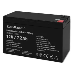 Akumulator AGM Qoltec 12V | 7.2Ah