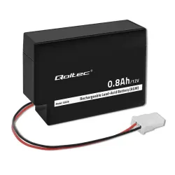 Akumulator AGM Qoltec 12V | 0.8Ah
