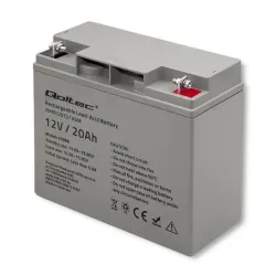 Akumulator AGM Qoltec 12V | 20Ah