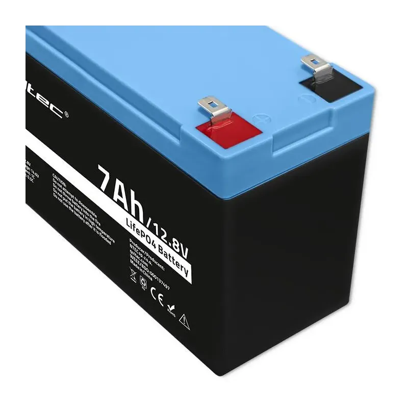 Akumulator LiFePO4 Qoltec Litowo-Żelazowo-Fosforanowy | 12.8V | 7Ah |