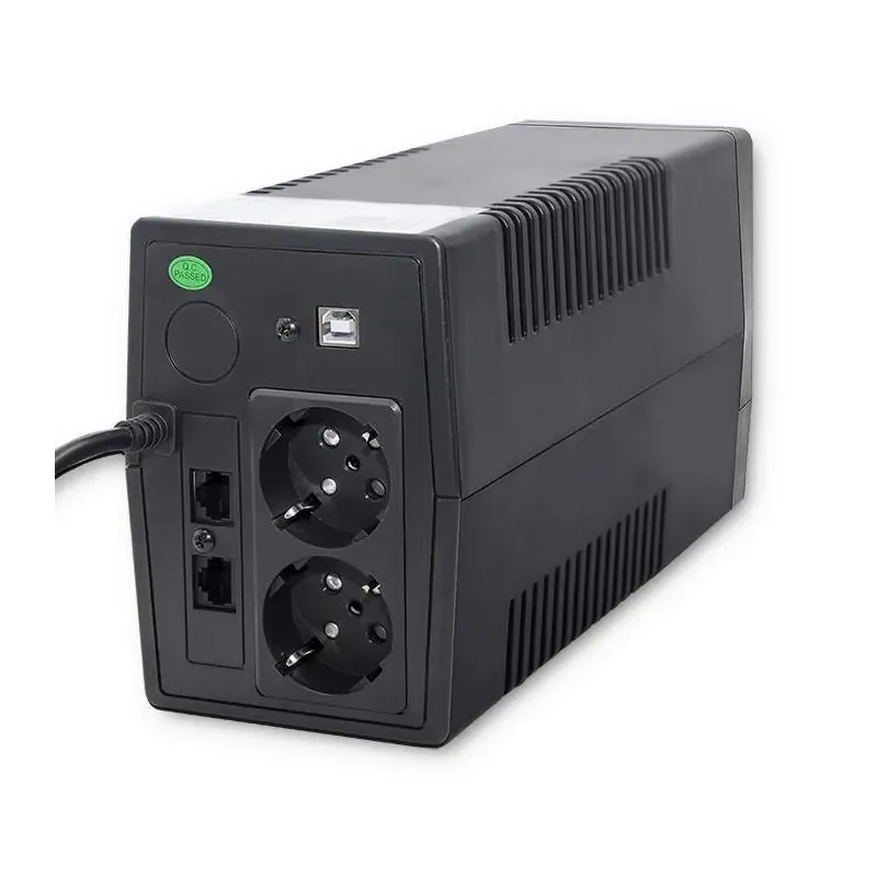 Zasilacz awaryjny UPS Qoltec Monolith | 450VA | 240W | LCD | USB | RJ45