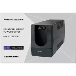 Zasilacz awaryjny UPS Qoltec Monolith | 650VA | 360W
