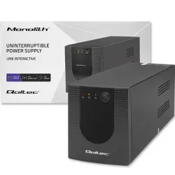 Zasilacz awaryjny UPS Qoltec Monolith | 2000VA | 1200W