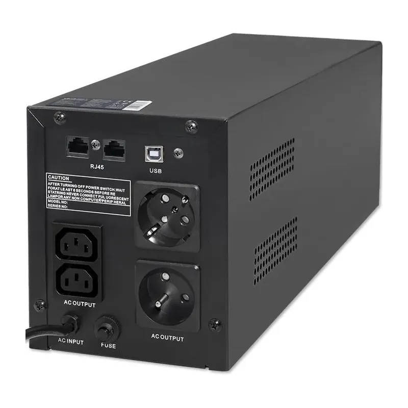 Zasilacz awaryjny UPS Qoltec Monolith | 2000VA | 1200W