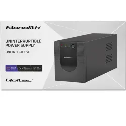 Zasilacz awaryjny UPS Qoltec Monolith | 2000VA | 1200W