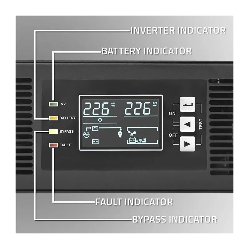 Zasilacz awaryjny UPS Qoltec do RACK | 2kVA | 2000W | Power Factor 1.0 |