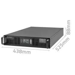 Zasilacz awaryjny UPS Qoltec do RACK | 2kVA | 2000W | Power Factor 1.0 |