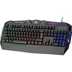 Klawiatura przewodowa Defender WEREWOLF GK-120DL podświetlana gaming+gra