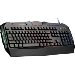 Klawiatura przewodowa Defender WEREWOLF GK-120DL podświetlana gaming+gra