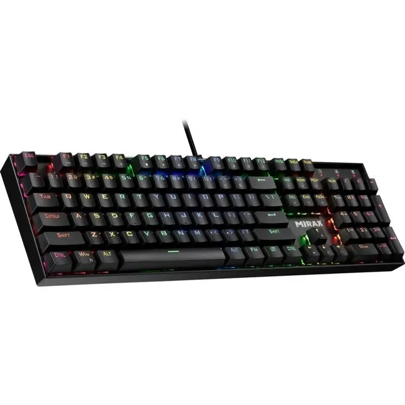 Klawiatura przewodowa Defender MIRAX GK-352 MECHANICZNA podświetlana gaming