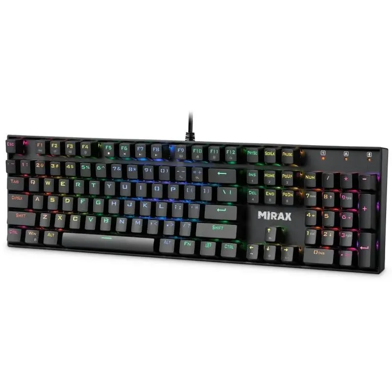 Klawiatura przewodowa Defender MIRAX GK-352 MECHANICZNA podświetlana gaming