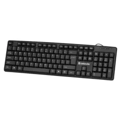 Klawiatura przewodowa Defender ELEMENT HB-520 USB czarna