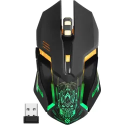 Mysz bezprzewodowa Defender TRIGGER GM-934 optyczna 3200dpi czarna LED