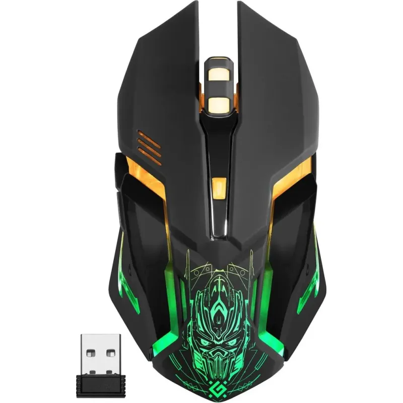 Mysz bezprzewodowa Defender TRIGGER GM-934 optyczna 3200dpi czarna LED