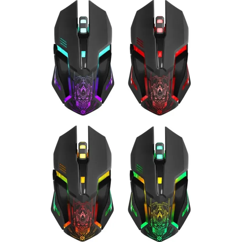 Mysz bezprzewodowa Defender TRIGGER GM-934 optyczna 3200dpi czarna LED