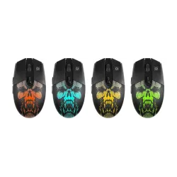 Mysz bezprzewodowa Defender BETA GM-707L optyczna 1600dpi czarna LED