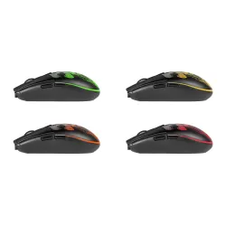 Mysz bezprzewodowa Defender BETA GM-707L optyczna 1600dpi czarna LED