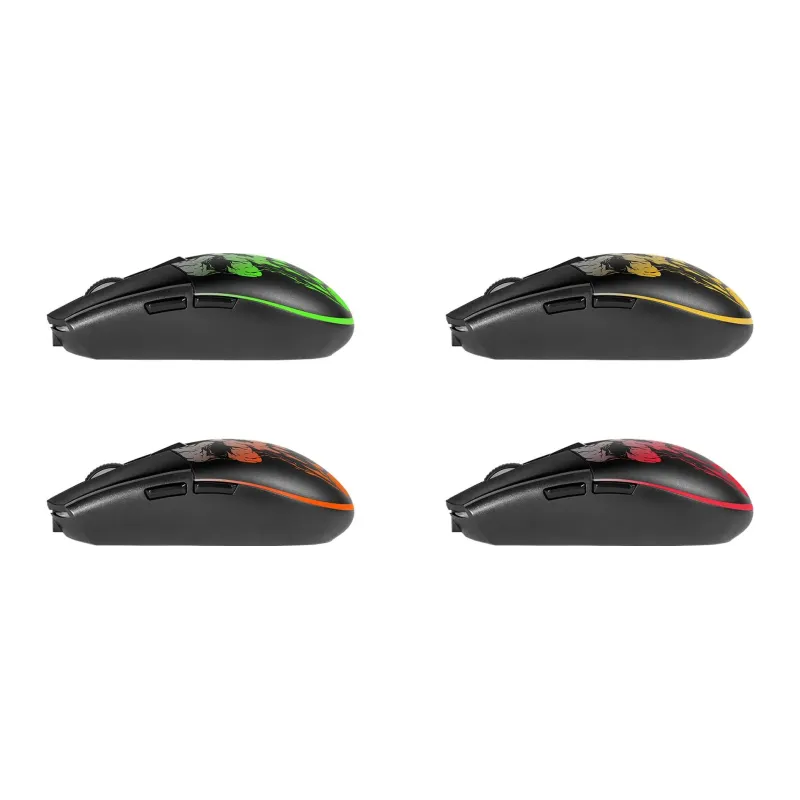 Mysz bezprzewodowa Defender BETA GM-707L optyczna 1600dpi czarna LED