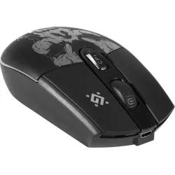 Mysz bezprzewodowa Defender BETA GM-707L optyczna 1600dpi czarna LED