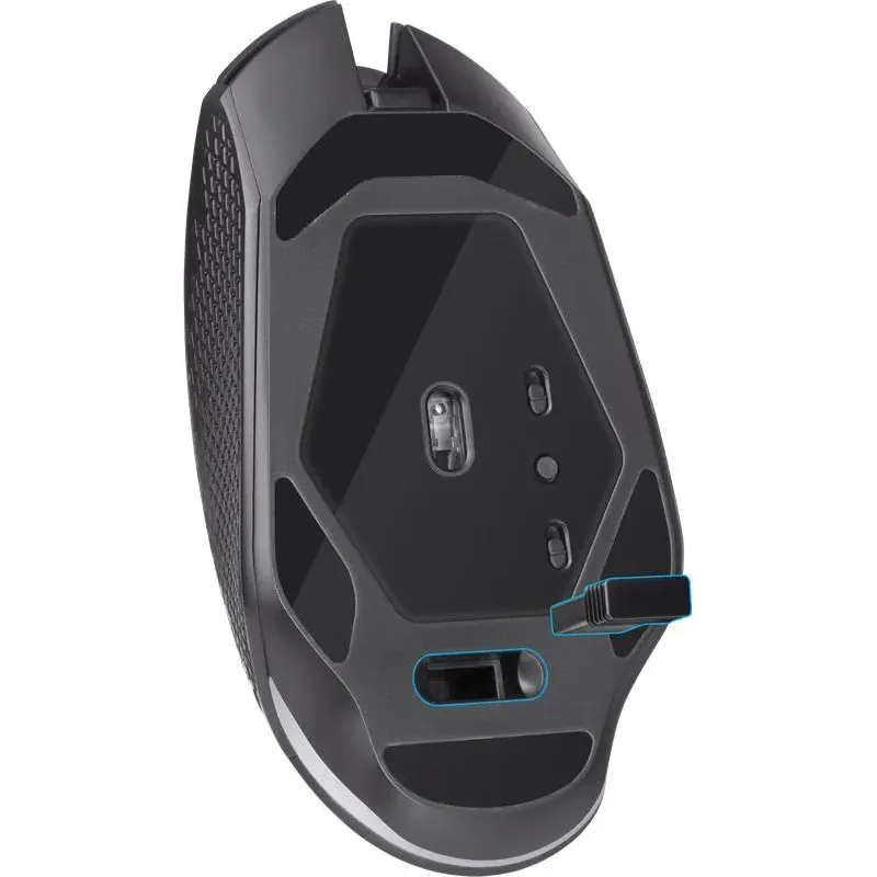 Mysz bezprzewodowa Defender GLORY GM-514 optyczna 3200dpi czarna RGB