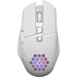 Mysz bezprzewodowa Defender GLORY GM-514 optyczna 3200dpi biała RGB