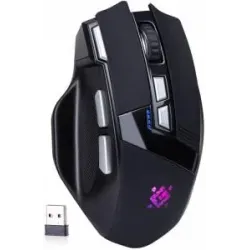 Mysz bezprzewodowa Defender KNIGHT GM-885 optyczna 3200dpi czarna RGB