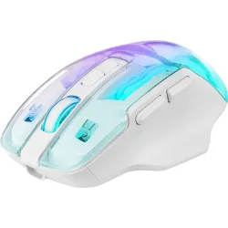 Mysz bezprzewodowa Defender ASTRO ELITE GM-056 optyczna 3200dpi biała RGB