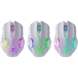 Mysz bezprzewodowa Defender KATANA GM-511 optyczna 3200dpi biała RGB