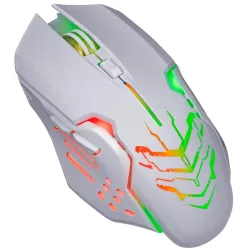 Mysz bezprzewodowa Defender KATANA GM-511 optyczna 3200dpi biała RGB
