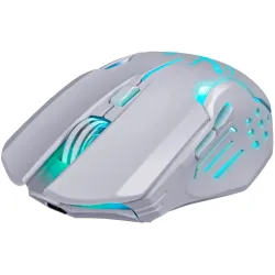 Mysz bezprzewodowa Defender KATANA GM-511 optyczna 3200dpi biała RGB