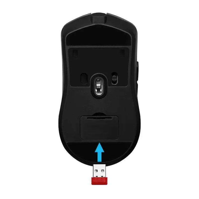 Mysz bezprzewodowa Defender DEMON GM-534 optyczna 3200dpi czarna RGB