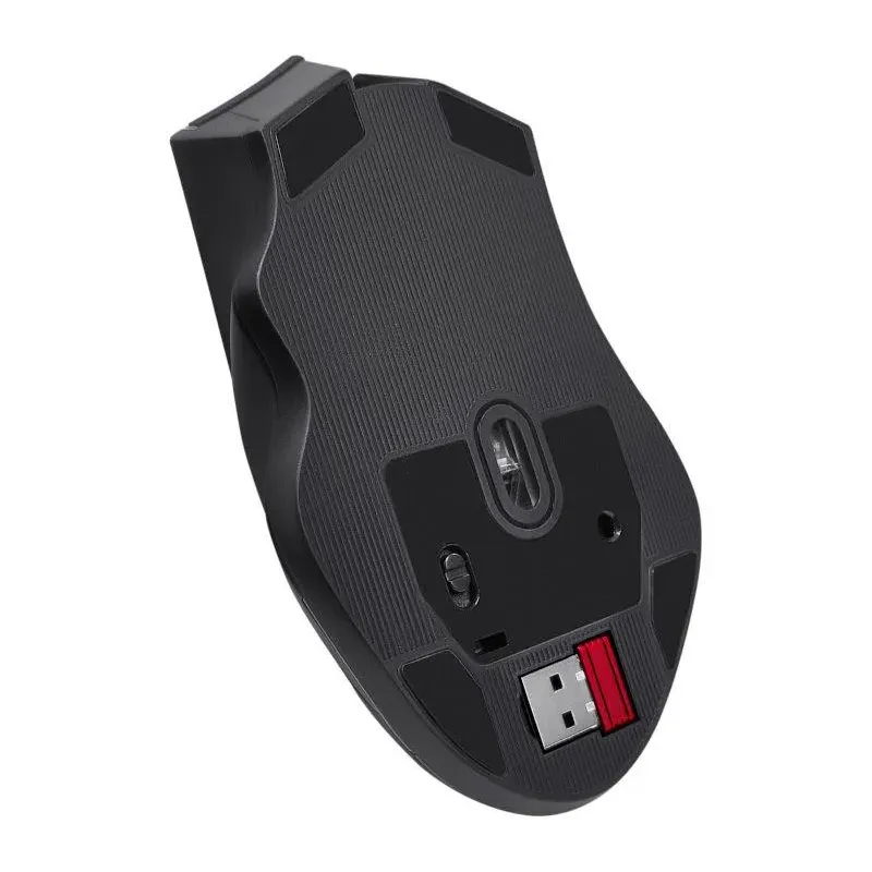 Mysz bezprzewodowa Defender KRONOS GM-695 optyczna 1600dpi czarna RGB