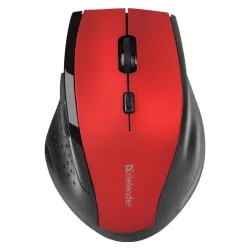 Mysz bezprzewodowa Defender ACCURA MM-365 optyczna 1600dpi 6P czerwona