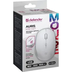 Mysz bezprzewodowa Defender AURIS MB-027 optyczna bezklikowa silent 1600dpi