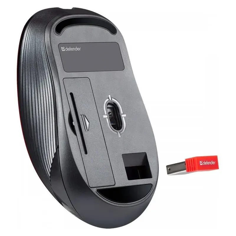 Mysz bezprzewodowa Defender GASSA MM-105 optyczna bezklikowa silent 1600dpi