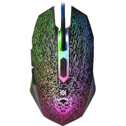 Mysz przewodowa Defender SHOCK GM-110L 3200dpi 6P + podkładka Gaming + GRA