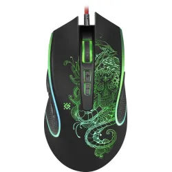 Mysz przewodowa Defender VENOM GM-640L 3200dpi Gaming 8P + GRA
