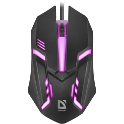 Mysz przewodowa Defender CYBER MB-560L 1200dpi 3P czarna