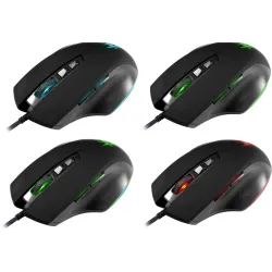 Mysz przewodowa Defender WOLVERINE GM-700L 12800dpi 7P Gaming RGB