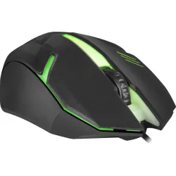 Mysz przewodowa Defender HIT MB-550 1600dpi 3P czarna 7 kolorów