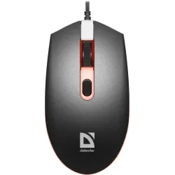 Mysz przewodowa Defender DOT MB-986 1600dpi 4P podświetlana LED backlight