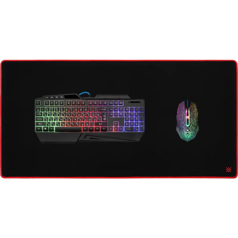 Podkładka Defender Gaming BLACK ULTRA XXL 900x450x3mm + GRA