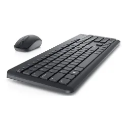 Zestaw bezprzewodowy klawiatura i mysz Dell KM3322W (580-AKFZ) czarny